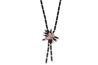 Giovanni Ferraris parure con diamanti, onici e zaffiri rosa - Asta Preziosi Online