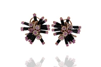 Giovanni Ferraris parure con diamanti, onici e zaffiri rosa - Asta Preziosi Online