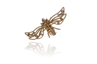 Spilla con diamanti, zaffiri, perla coltivata - Asta Preziosi Online