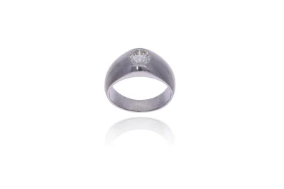 Anello con diamante - Asta Preziosi Online