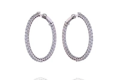 Orecchini con diamanti - Asta Preziosi Online