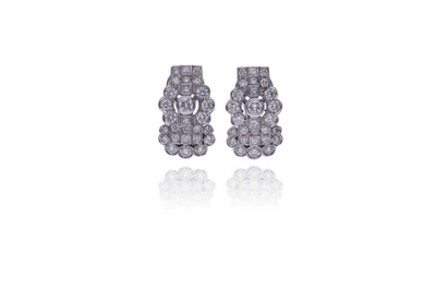 Orecchini con diamanti - Asta Preziosi Online