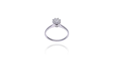 Anello con diamante - Asta Preziosi Online
