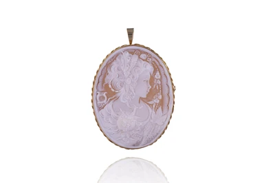 Ciondolo/spilla con cammeo - Asta Preziosi Online
