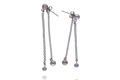 Orecchini con diamanti - Asta Preziosi Online