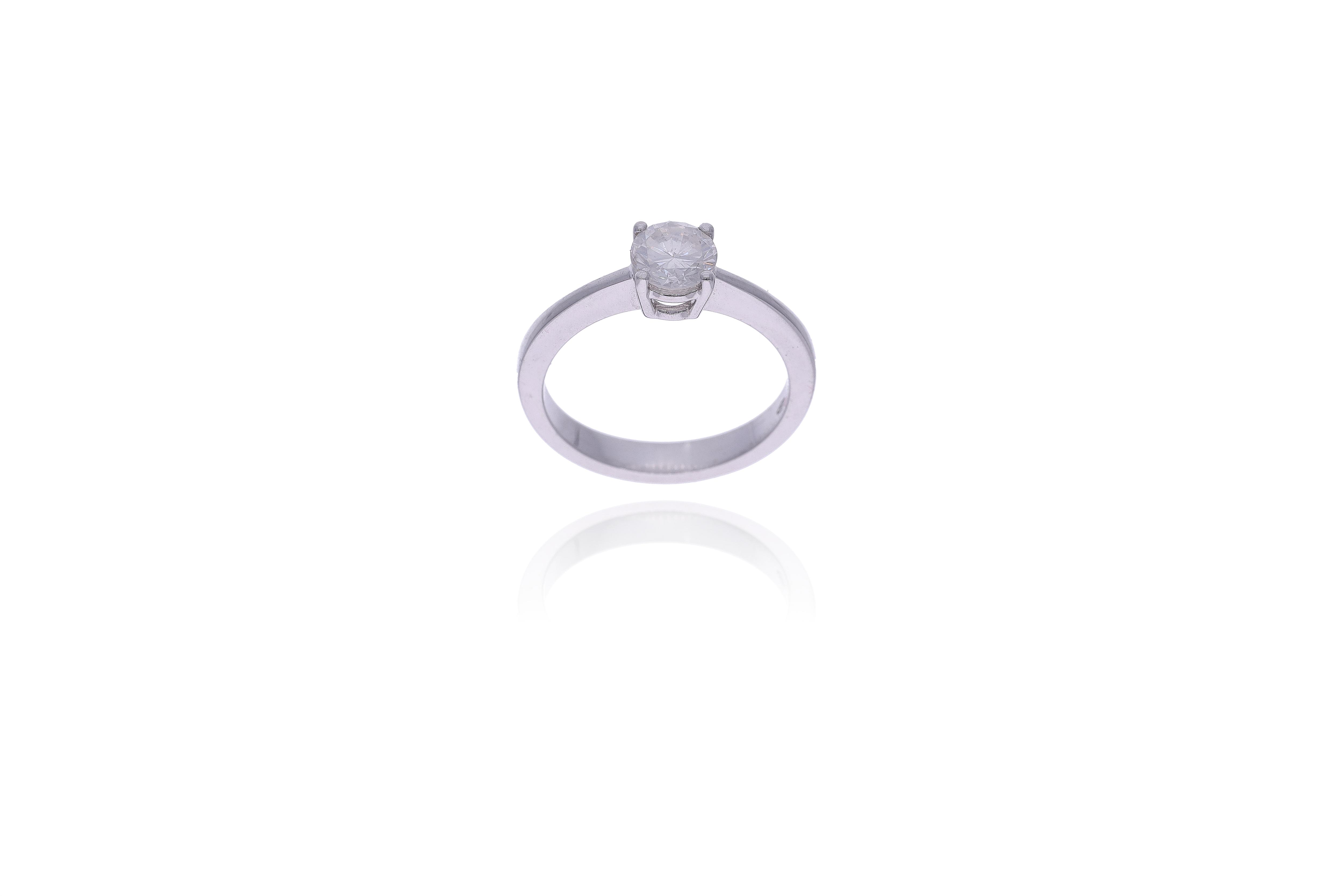 Anello con diamante - Asta Preziosi Online
