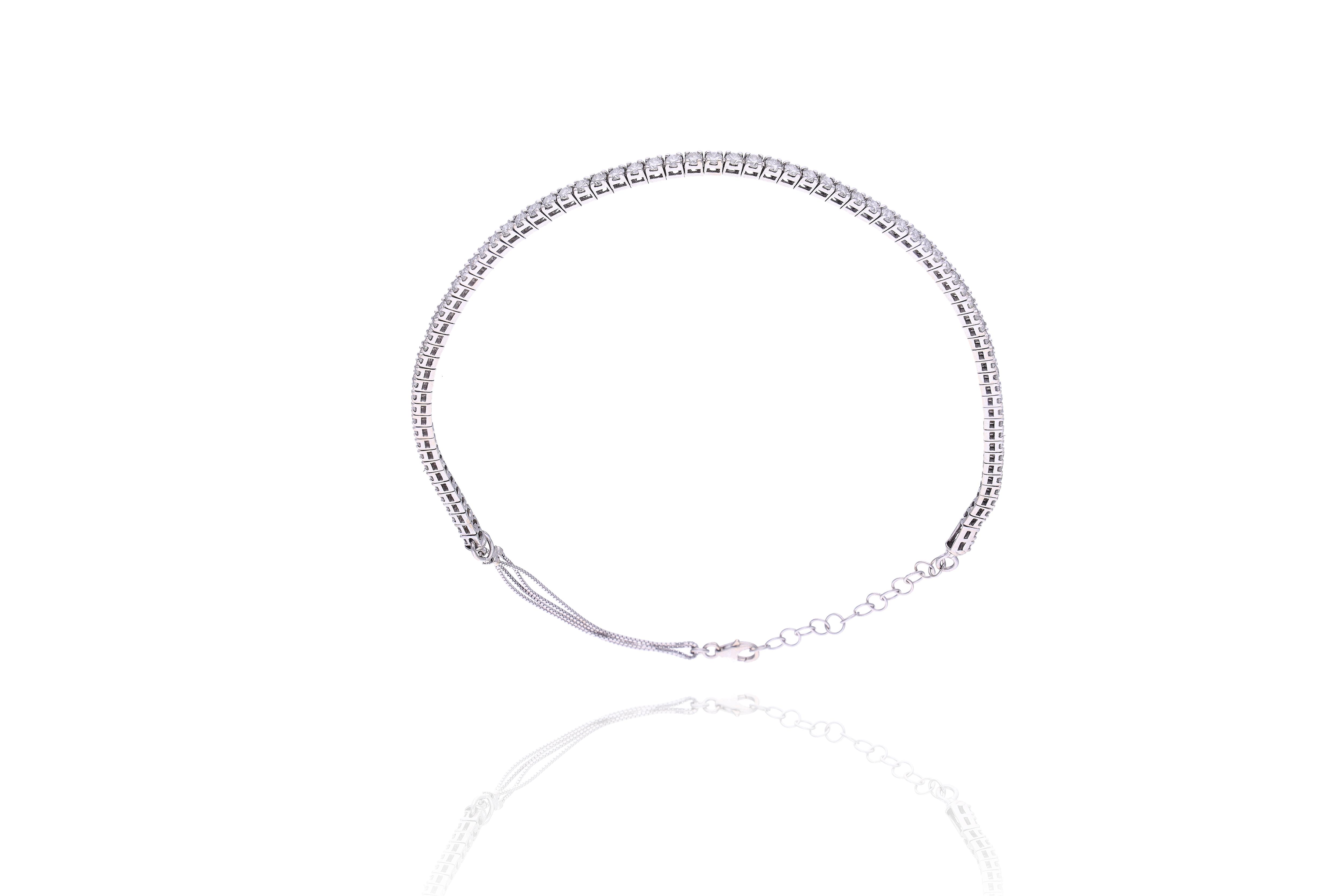 Bracciale con diamanti - Asta Preziosi Online