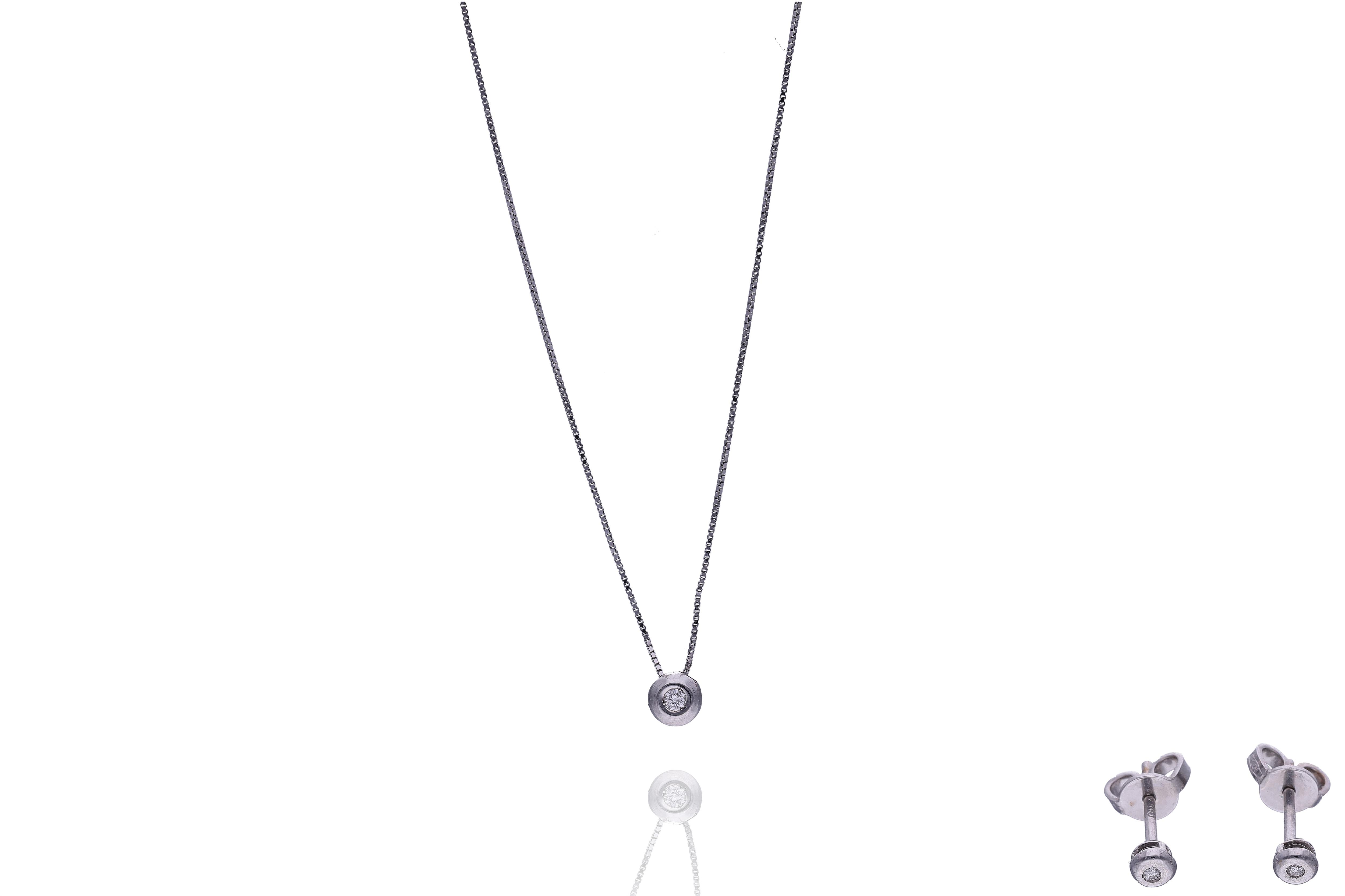 Parure con diamanti - Asta Preziosi Online