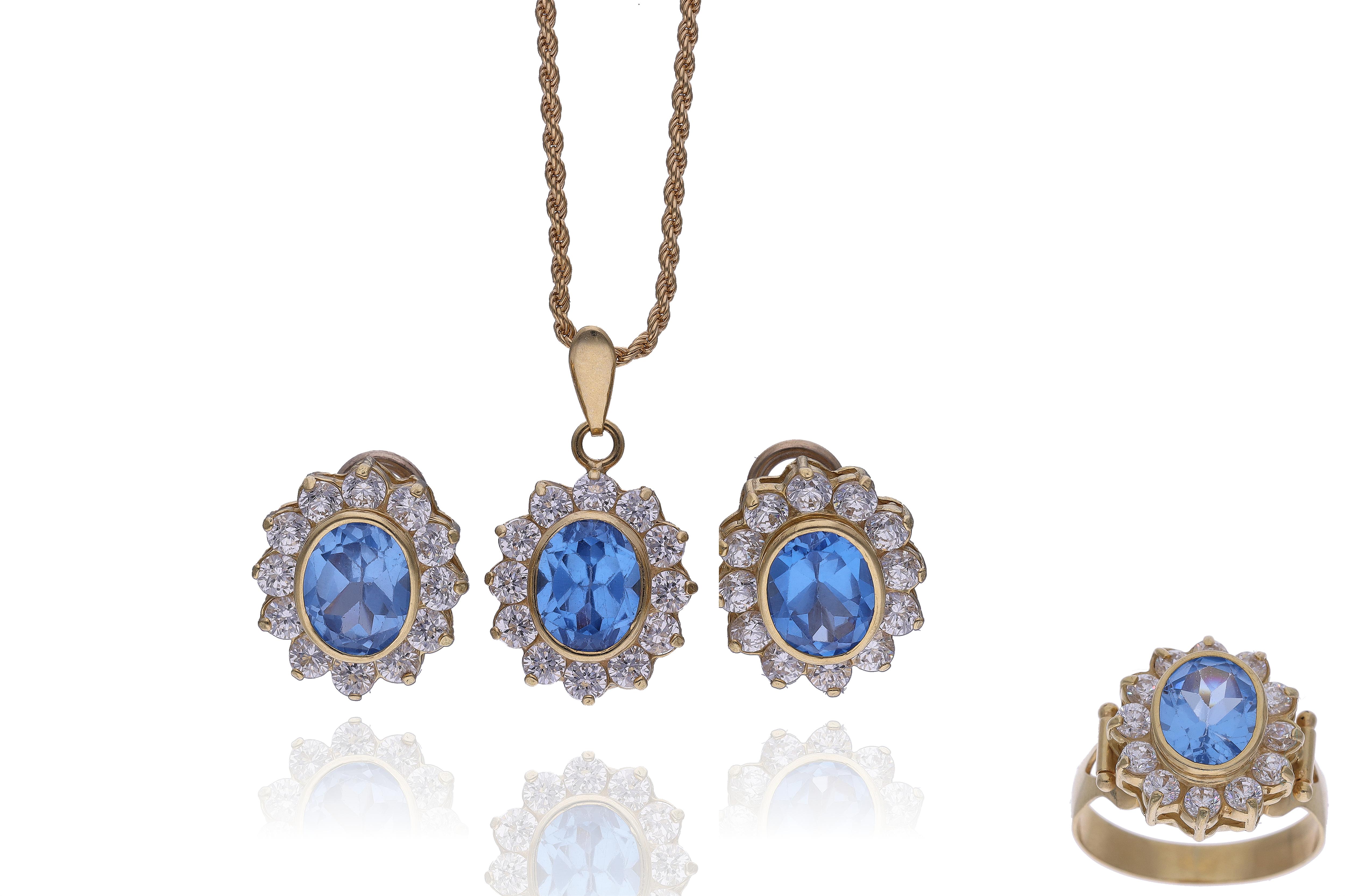 Parure con pietre - Asta Preziosi