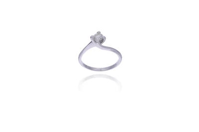 Anello con diamante - Asta Preziosi Online