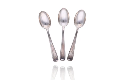 Sette cucchiaini in argento - Asta Preziosi Online