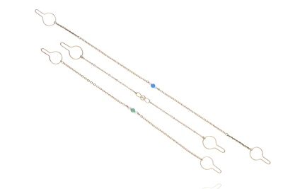 Tre ferma gilet con perle coltivate e pietre - Asta Preziosi Online