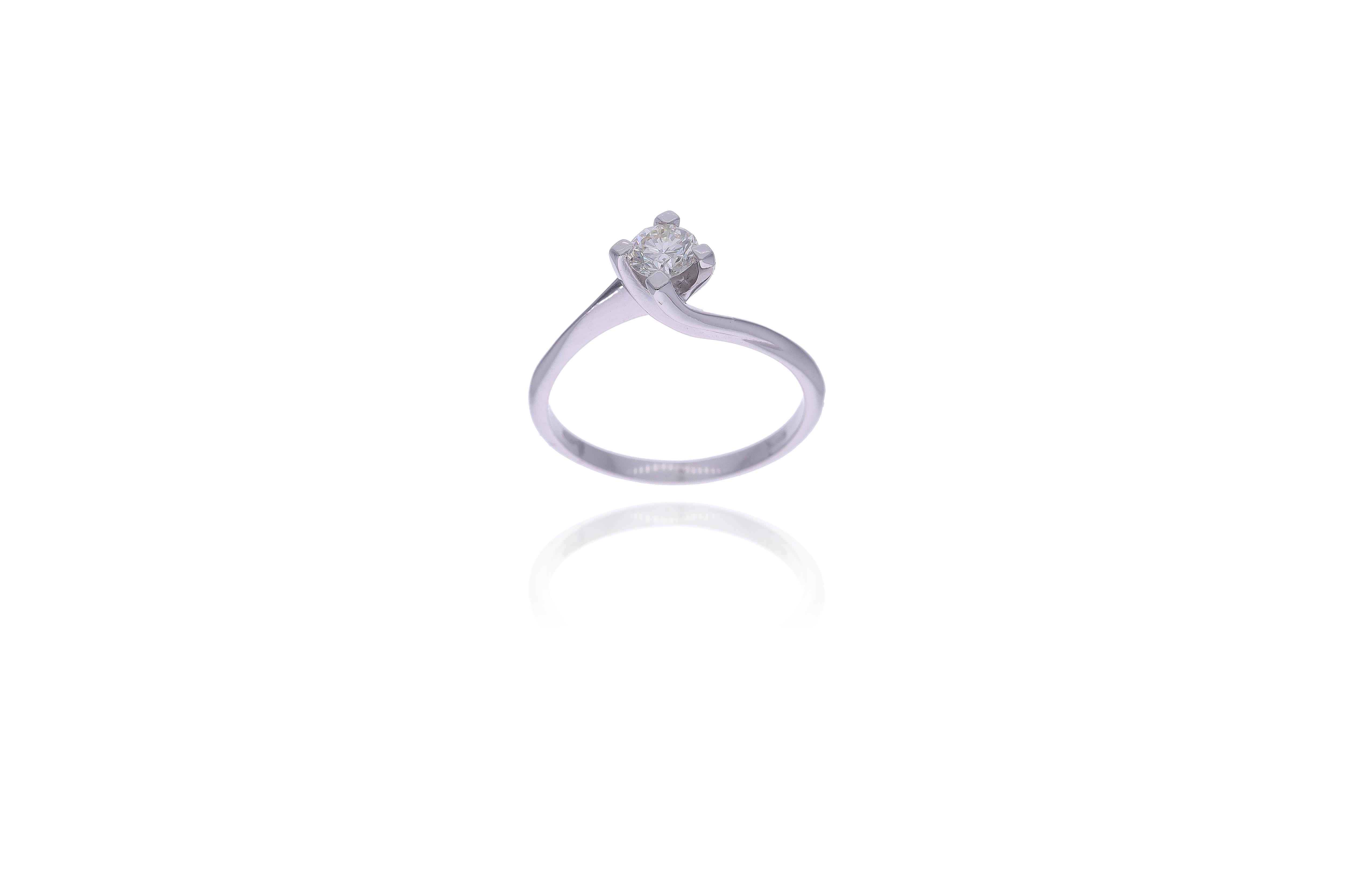 Anello con diamante - Asta Preziosi Online