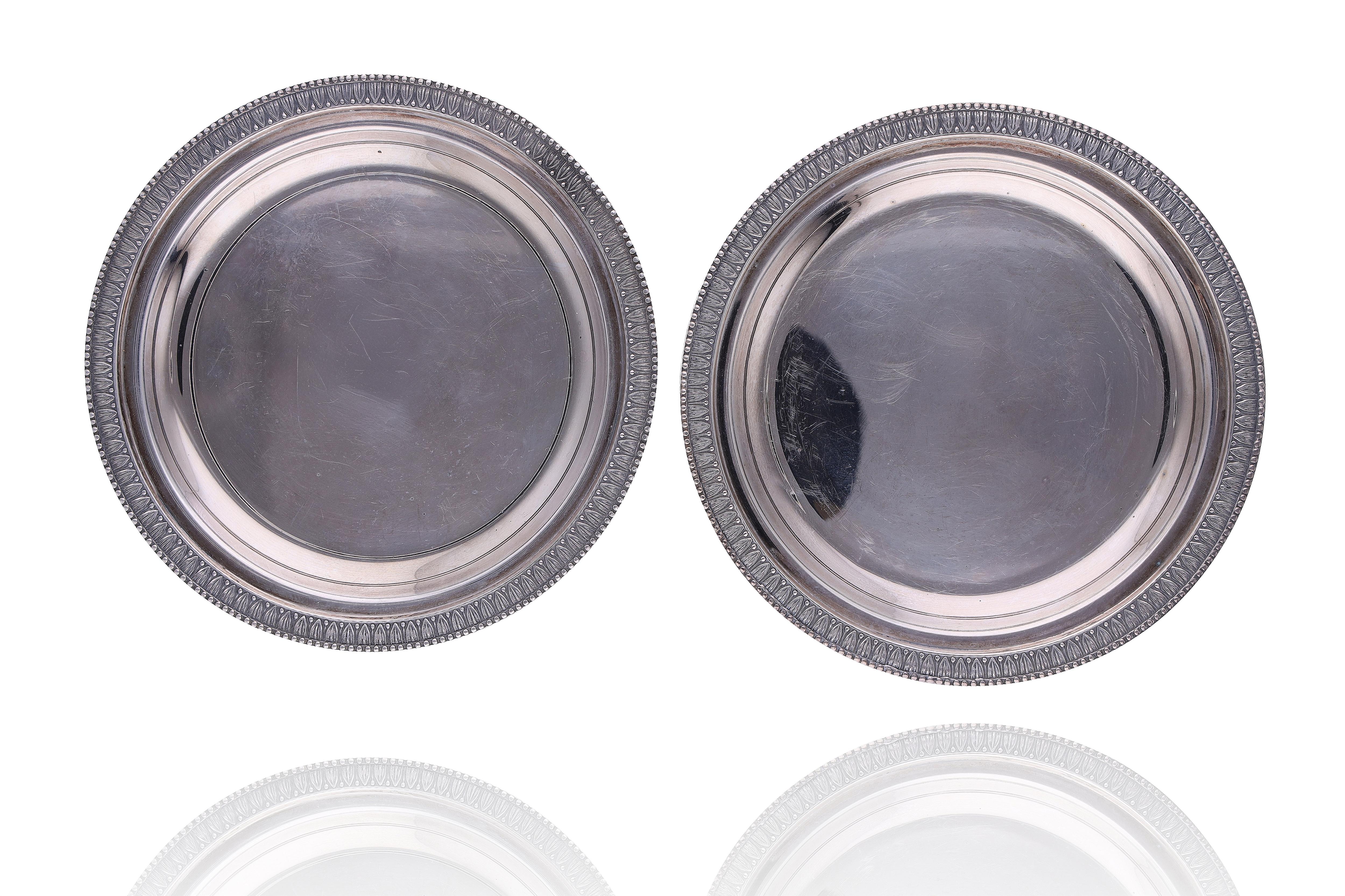 Ricci, otto piattini argento 800 - Asta Preziosi Online