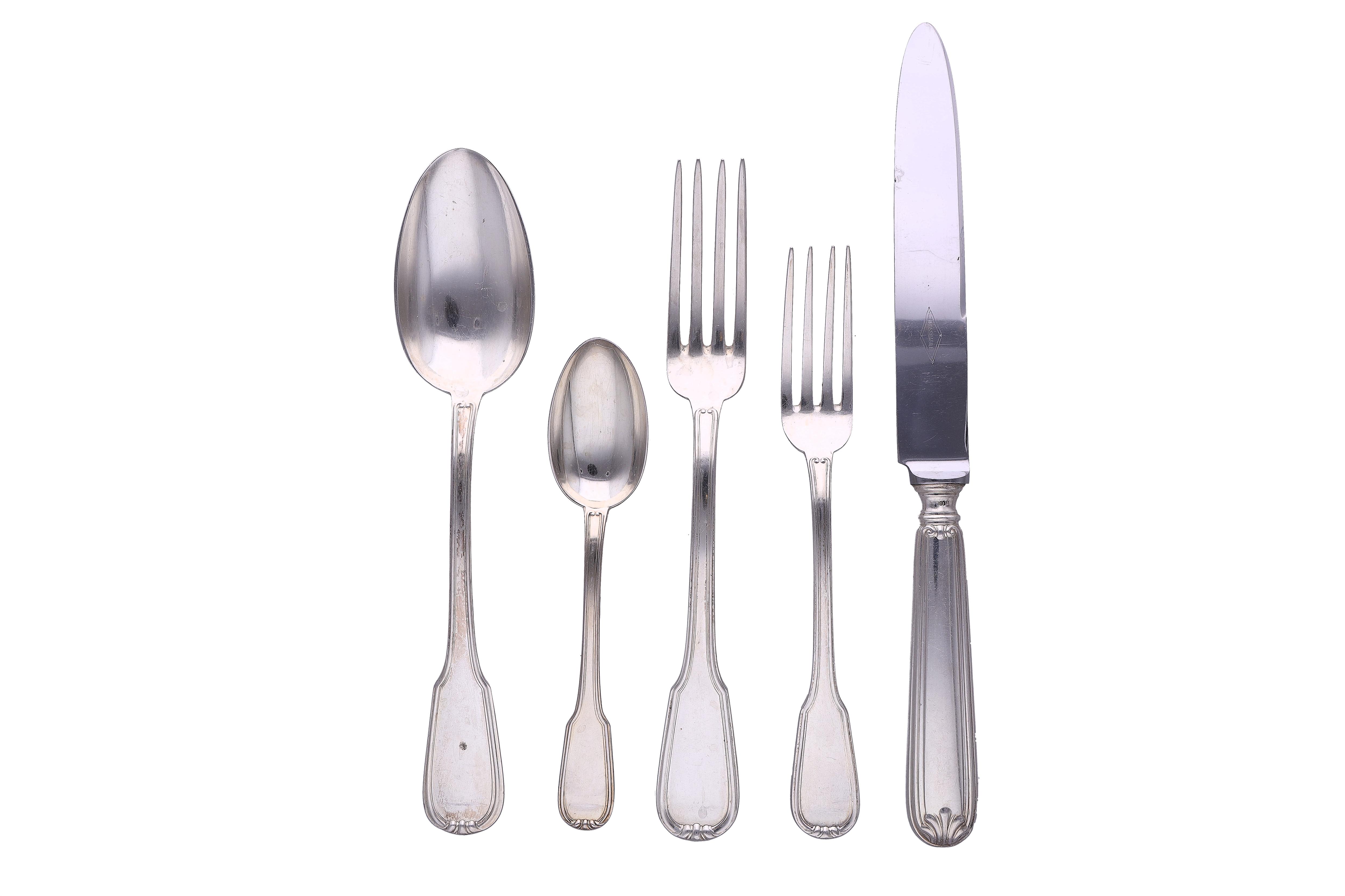 Servizio di posate in argento - Asta Preziosi Online