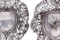 Due piccoli centri in argento - Asta Preziosi