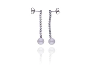 Orecchini con pietre e perle coltivate - Asta Preziosi