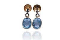 Orecchini con topazi - Asta Preziosi