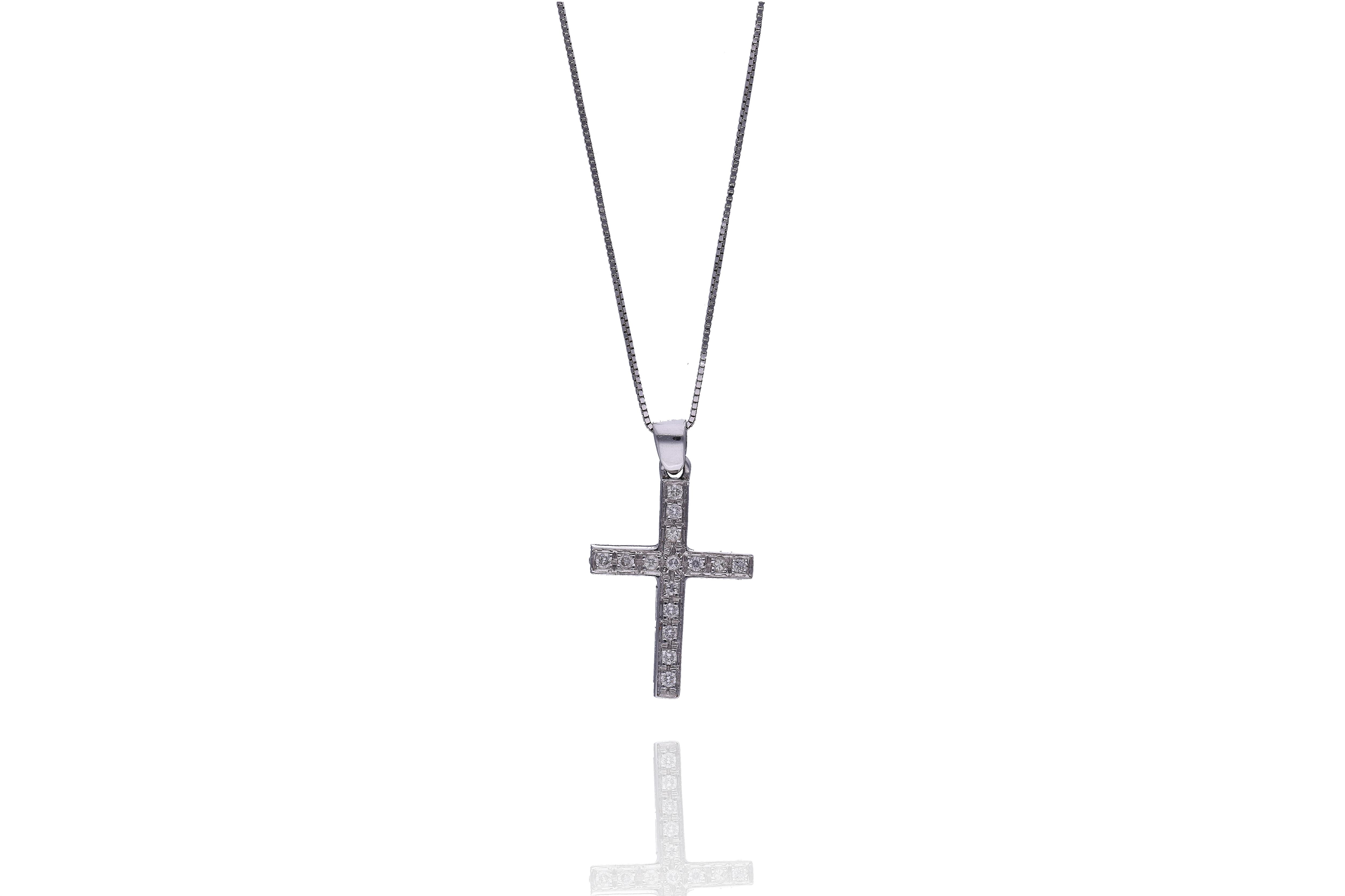 Collana con ciondolo con diamanti - Asta Preziosi