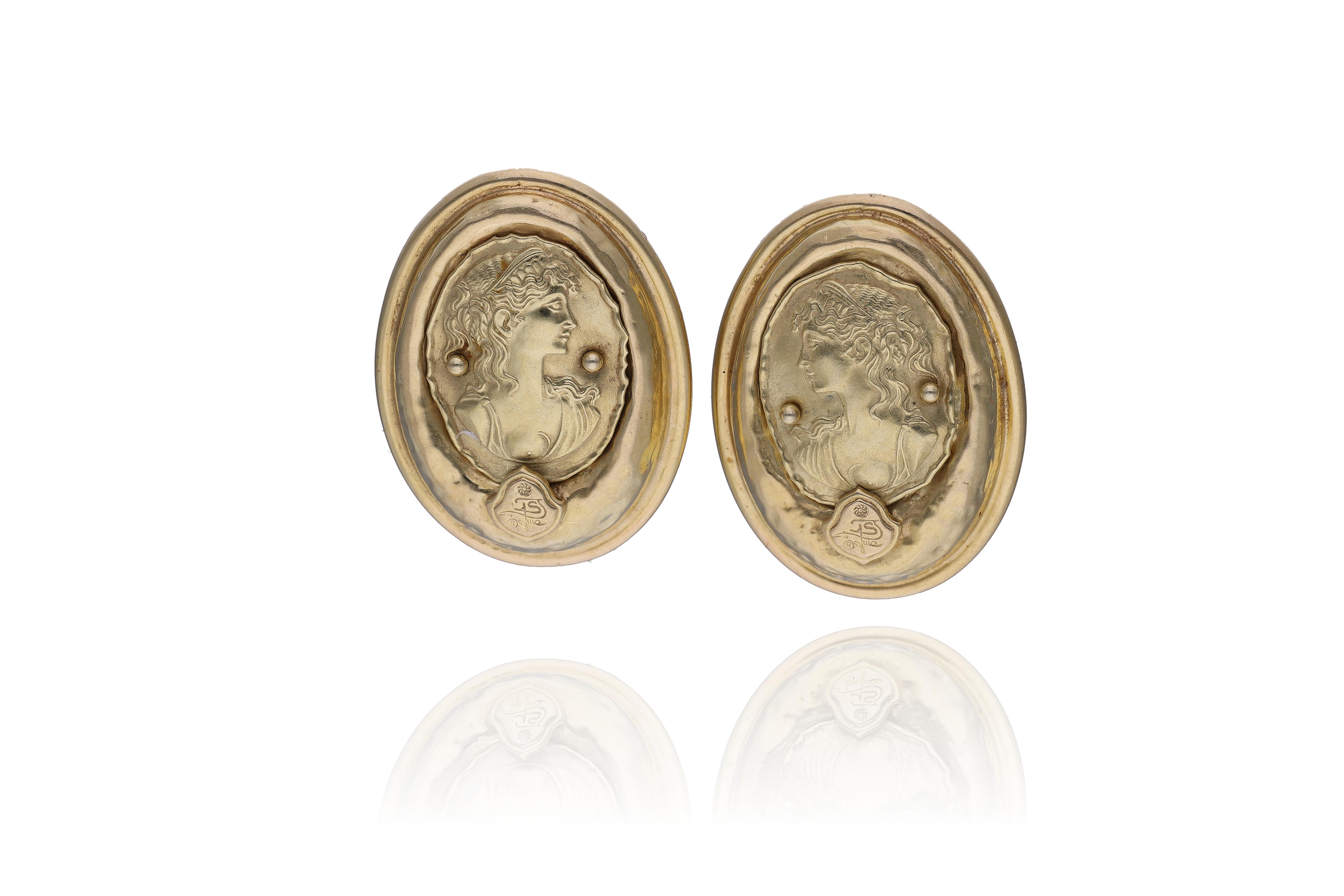 Orecchini in oro - Asta Preziosi