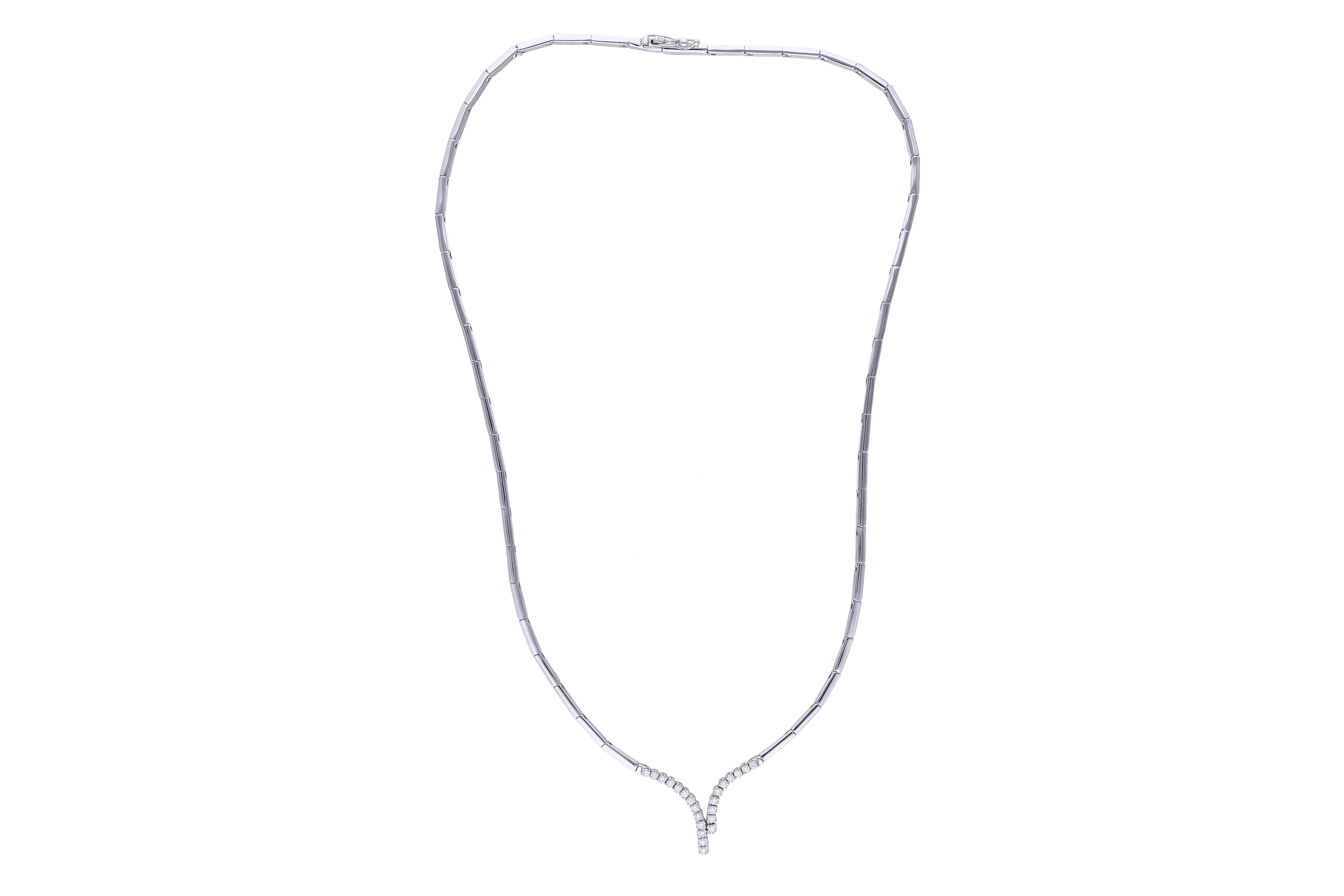 Recarlo, collana con diamanti - Asta Preziosi