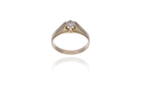 Anello con diamante - Asta Preziosi Online