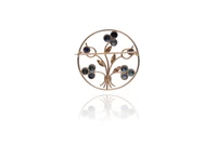 Spilla con zaffiri - Asta Preziosi Online