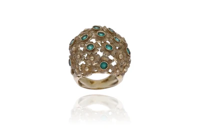 Fabbrini, anello con smeraldi - Asta Preziosi Online