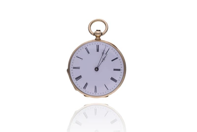 Orologio da tasca con smalto e diamanti - Asta Preziosi Online