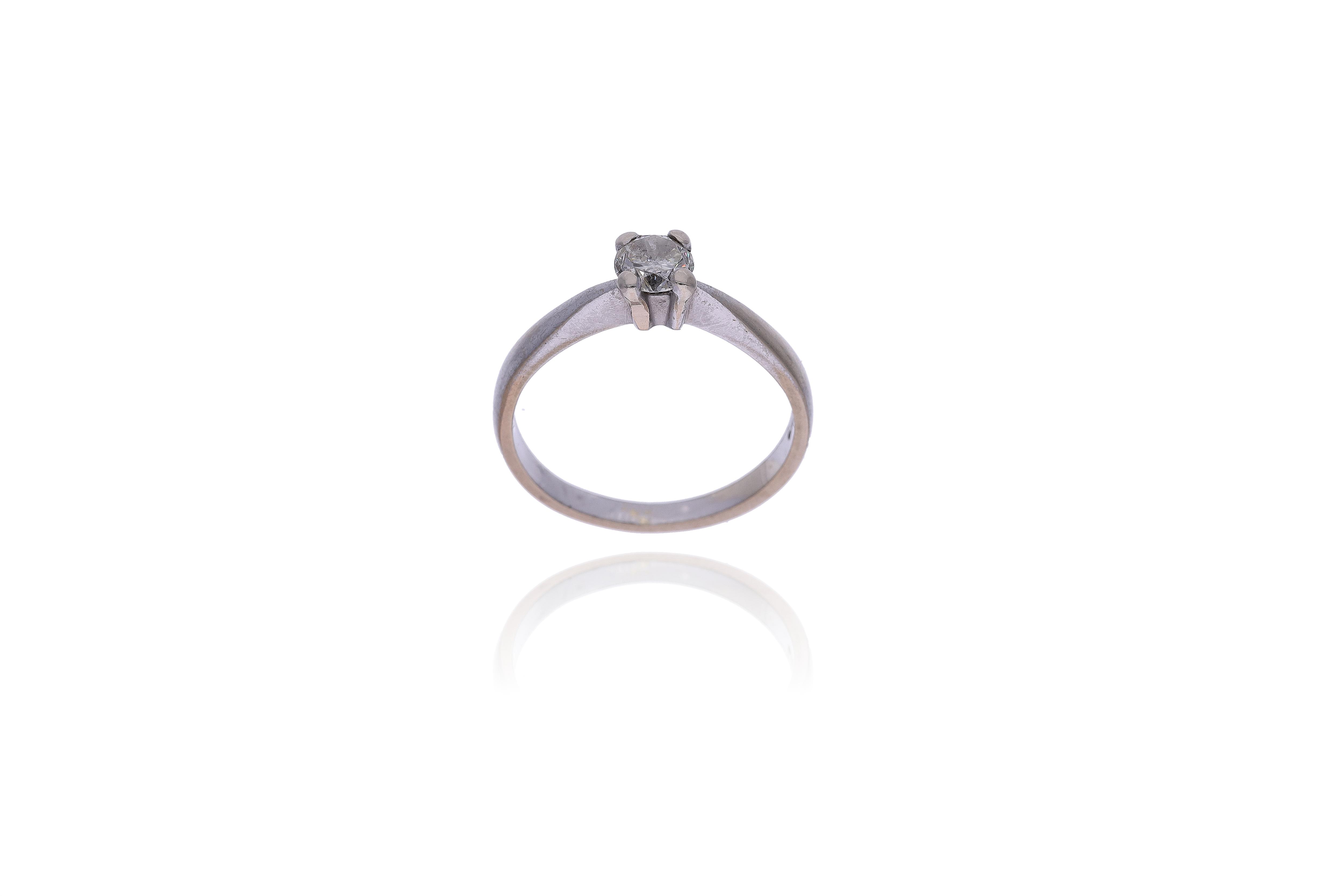 Anello con diamante - Asta Preziosi Online