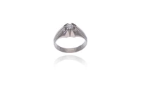 Anello con diamante - Asta Preziosi