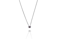 Collana con pendente con diamante - Asta Preziosi