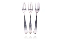 Undici forchettine da torta in argento - Asta Preziosi