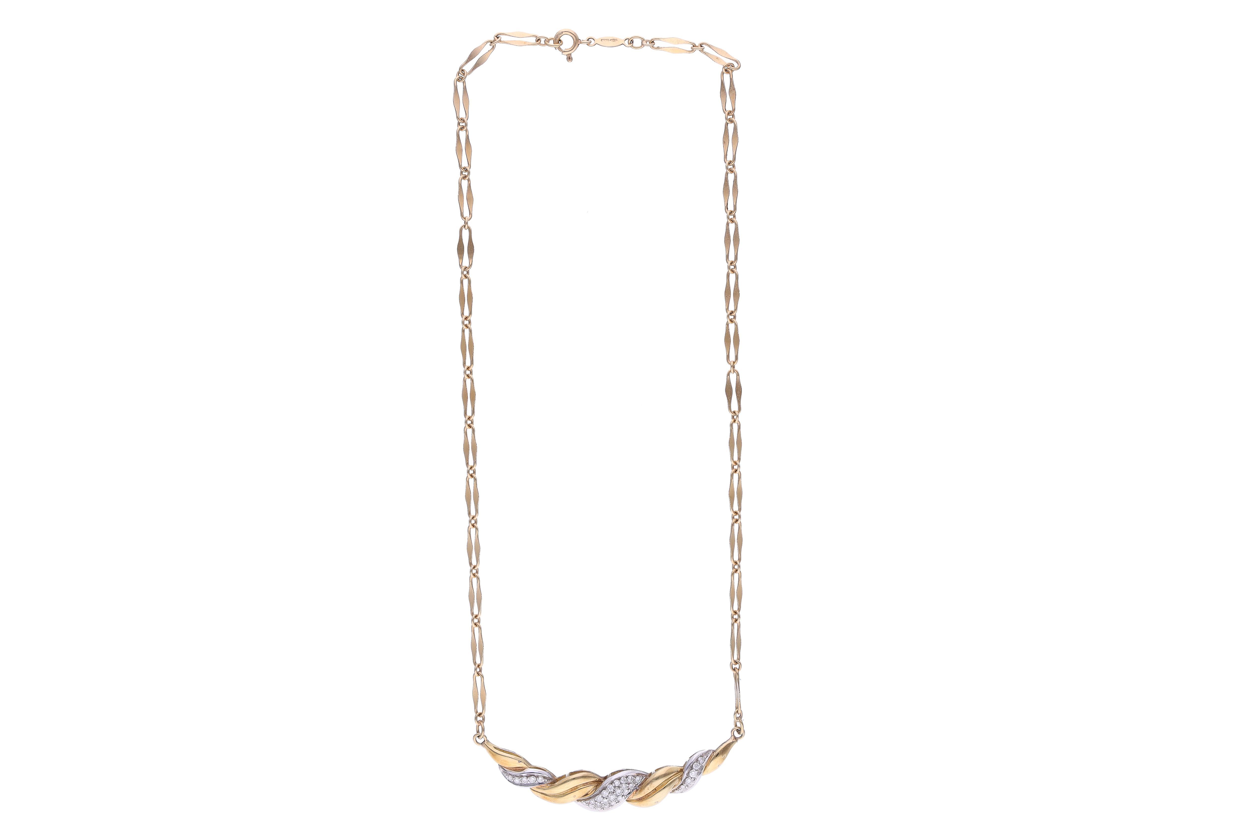 Collana con diamanti - Asta Preziosi