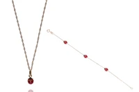 Collana e bracciale con smalti - Asta Preziosi