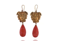 Orecchini con coralli - Asta Preziosi