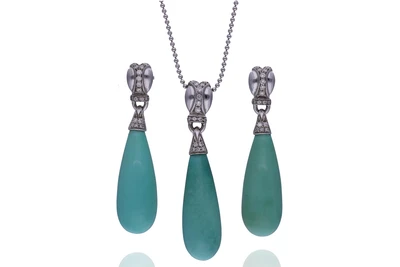 Parure con pietre - Asta Preziosi