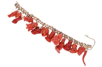 Bracciale con coralli - Asta Preziosi