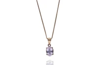 Collana con ciondolo con kunzite - Asta Preziosi