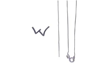 Collana e ciondolo con diamanti - Asta Preziosi Collana e ciondolo con diamanti - Asta Preziosi