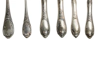 Nove posate da portata - Asta Preziosi