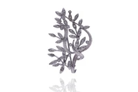 Spilla/centrale con diamanti - Asta Preziosi