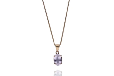 Collana con ciondolo con kunzite - Asta Preziosi
