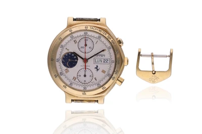 Ferrari, cronografo in oro - Asta Preziosi