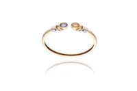 Bracciale con ametista e quarzo - Asta Preziosi