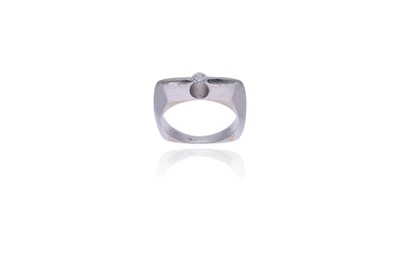 Anello con diamante - Asta Preziosi
