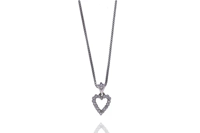 Collana con ciondolo con diamanti - Asta Preziosi Collana con ciondolo con diamanti - Asta Preziosi