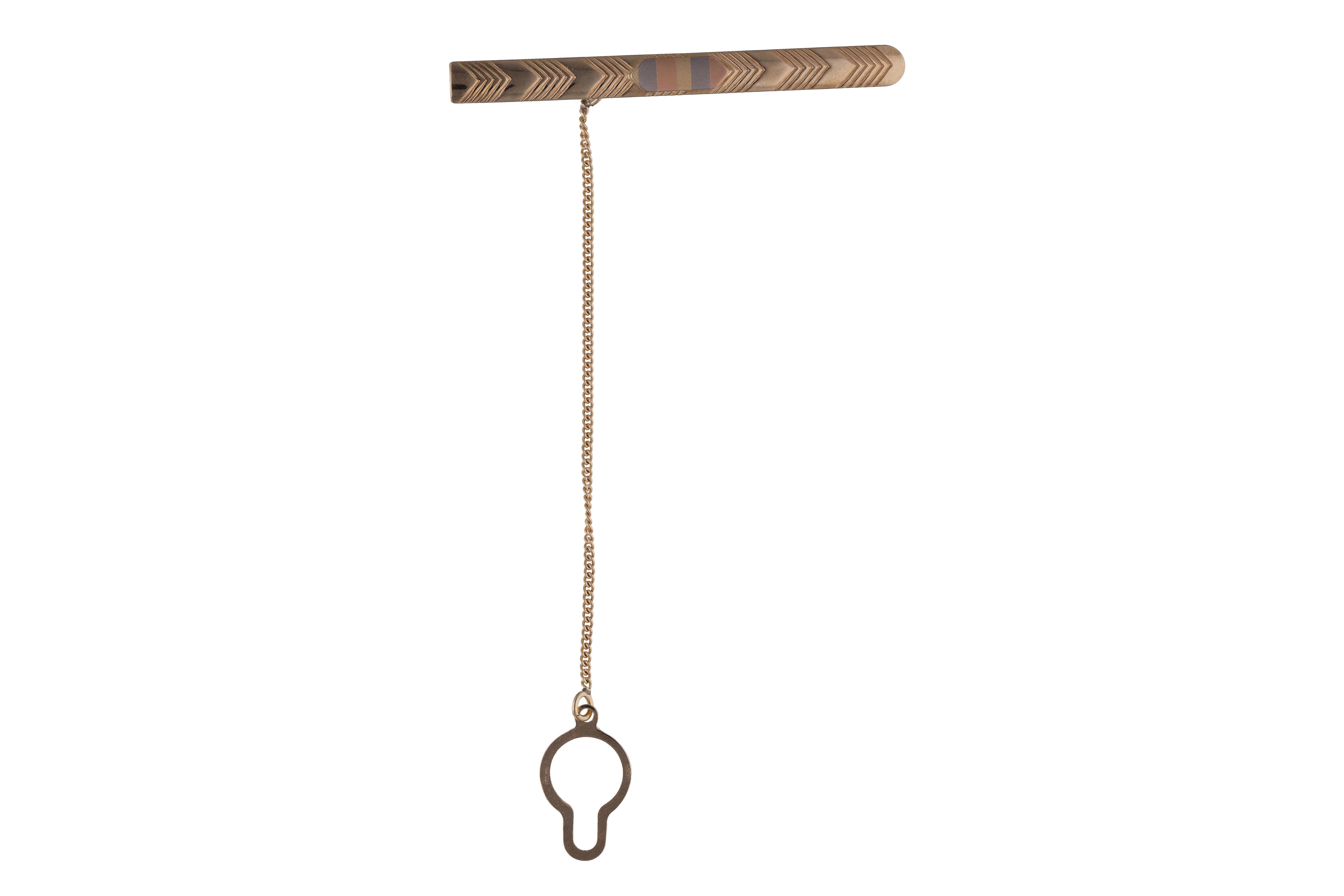 Fermacravatte in oro - Asta Preziosi