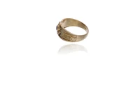 Anello con diamanti e rubino - Asta Preziosi