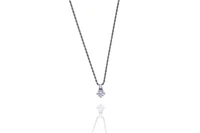 Collana con diamante - Asta Preziosi